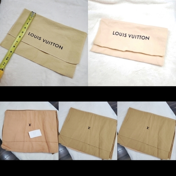 Authentic Louis Vuitton dustbag cover flap storage - Picture 2 of 3